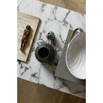 Audo Copenhagen Androgyne sohvapöytä, pähkinä - Calacatta Viola marmori