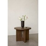 Audo Copenhagen Androgyne sivupöytä, 50 cm, tumma tammi