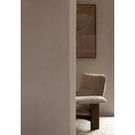 Audo Copenhagen Fauteuil lounge Brasilia, noyer - Bouclé 02