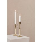 Audo Copenhagen Duca candle holder, polished brass