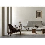 Audo Copenhagen Androgyne sohvapöytä, pähkinä - Calacatta Viola marmori
