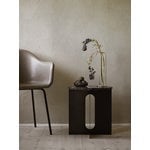 Audo Copenhagen Plateau en marbre pour table Androgyne, noir