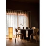 Audo Copenhagen Androgyne dining table 120 cm, oak - Kunis Breccia stone