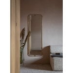 Audo Copenhagen Nimbus mirror, rectangular, polished brass