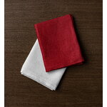 Audo Copenhagen Papilio tea towel, 2 pcs, burnt sienna and ecru