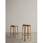 Audo Copenhagen Passage bar stool, 75 cm, oak