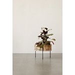 Audo Copenhagen Umanoff planter, 32,5 cm, black - rattan