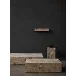 Audo Copenhagen Plinth table, cube, Kunis Breccia marble