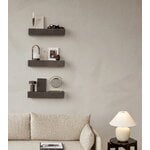 Audo Copenhagen Plinth shelf, grey Kendzo marble