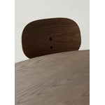 Audo Copenhagen Table ronde Snaregade, 138 cm, chêne teinté foncé