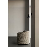 MENU Cast Sconce wall lamp, dimmable, black - brass