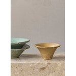 Menu Triptych ceramic bowl, 22,5 cm, coral blue