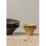 Menu Triptych ceramic bowl, 30 cm, mocha