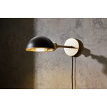 Menu Walker ceiling/wall lamp, black - brass