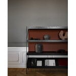 Audo Copenhagen Zet Storage System, H158, acciaio nero - rovere nero