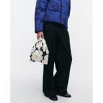Marimekko Borsa Mini Smartbag Unikko, bianco sporco - nero - arancione, vista 2