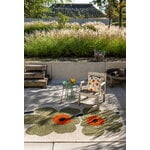 Marimekko Unikko Anniversary Outdoor matto, dusty green, sisustuskuva
