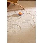Marimekko Piirto Unikko matto, natural white, sisustuskuva