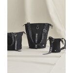 Marimekko Borsa a tracolla a secchiello Essential, Unikko nero, immagine decorativa