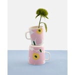 Marimekko Oiva - Unikko muki, 2,5 dl, valkoinen-v.punainen-vaal.keltainen-vihreä, sisustuskuva