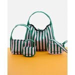 Marimekko Knitted Mini Handbag Merirosvo käsilaukku, pinkki - tummanvihreä, sisustuskuva
