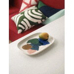 Marimekko Oiva - Pyykki serving dish, 23 x 32 cm, white-light blue-green