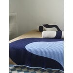 Marimekko Seireeni cushion cover, 50 x 50 cm, linen - dark blue, decoration image