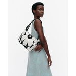 Marimekko Knitted Shoulderbag Unikko, black - off-white, decoration image