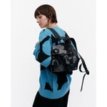 Marimekko Everything backpack, S, Unikko grey - dark grey - black, decoration image