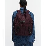 Marimekko Mochila Everything, L, Unikko, burdeos - burdeos oscuro, vista 2
