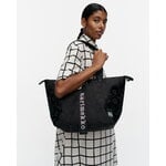 Marimekko Tote Unikko shoulder bag, M, black, view 2