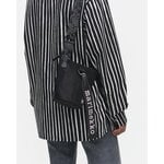 Marimekko Borsa a tracolla a secchiello Essential, nero solido, immagine decorativa