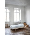 Moebe Bed, high, 90-180 cm, sand, decoration image