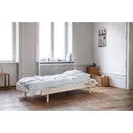 Moebe Bed, high, 90-180 cm, sand, decoration image