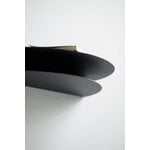 Moebe Half Moon shelf, small, black, decoration image