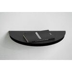 Moebe Half Moon shelf, large, black, decoration image