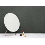 Moebe Specchio da tavolo 20 cm, ottone