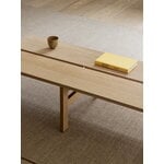 Moebe Rectangular coffee table, 115 cm, oak, decoration image