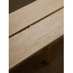 Moebe Rectangular coffee table, 115 cm, oak, decoration image