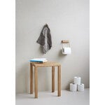 Moebe Toilet roll holder, oak - brass, decoration image