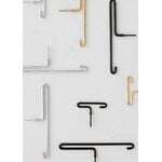 Moebe Gancio da parete, grande, acciaio inox, immagine decorativa Moebe Gancio da parete, grande, acciaio inox, immagine decorativa