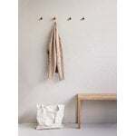 Moebe Wooden wall hook, oak, decoration image