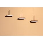 AGO Mozzi pendant, dimmable, large, charcoal