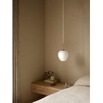 Carl Hansen & Søn MT221-D170 Tulip pendant, 17 cm, brass - opal white, decoration image