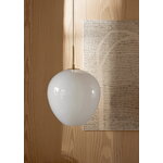 Carl Hansen & Søn MT221-D360 Tulip riippuvalaisin, 36 cm, messinki - opaali valkoinen, näkymä 6