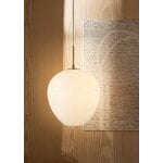 Carl Hansen & Søn MT221-D360 Tulip riippuvalaisin, 36 cm, messinki - opaali valkoinen, näkymä 10