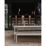 Muuto Linear Steel bench, 170 cm, warm galvanized steel, decoration image