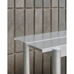 Muuto Linear Steel bench, 110 cm, warm galvanized steel, decoration image
