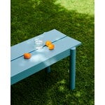 Muuto Linear Steel bench, 110 cm, pale blue, decoration image