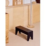 HAY Manolito taburete, largo, negro, imagen de decoración